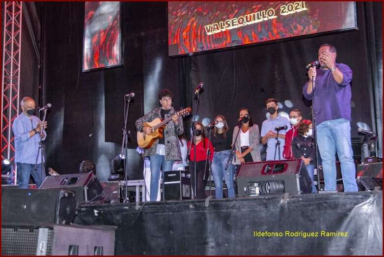 Momento del acto del pasado sábado en Valsequillo/Ildefonso Rodríguez.